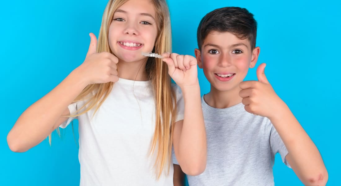clear braces for kids