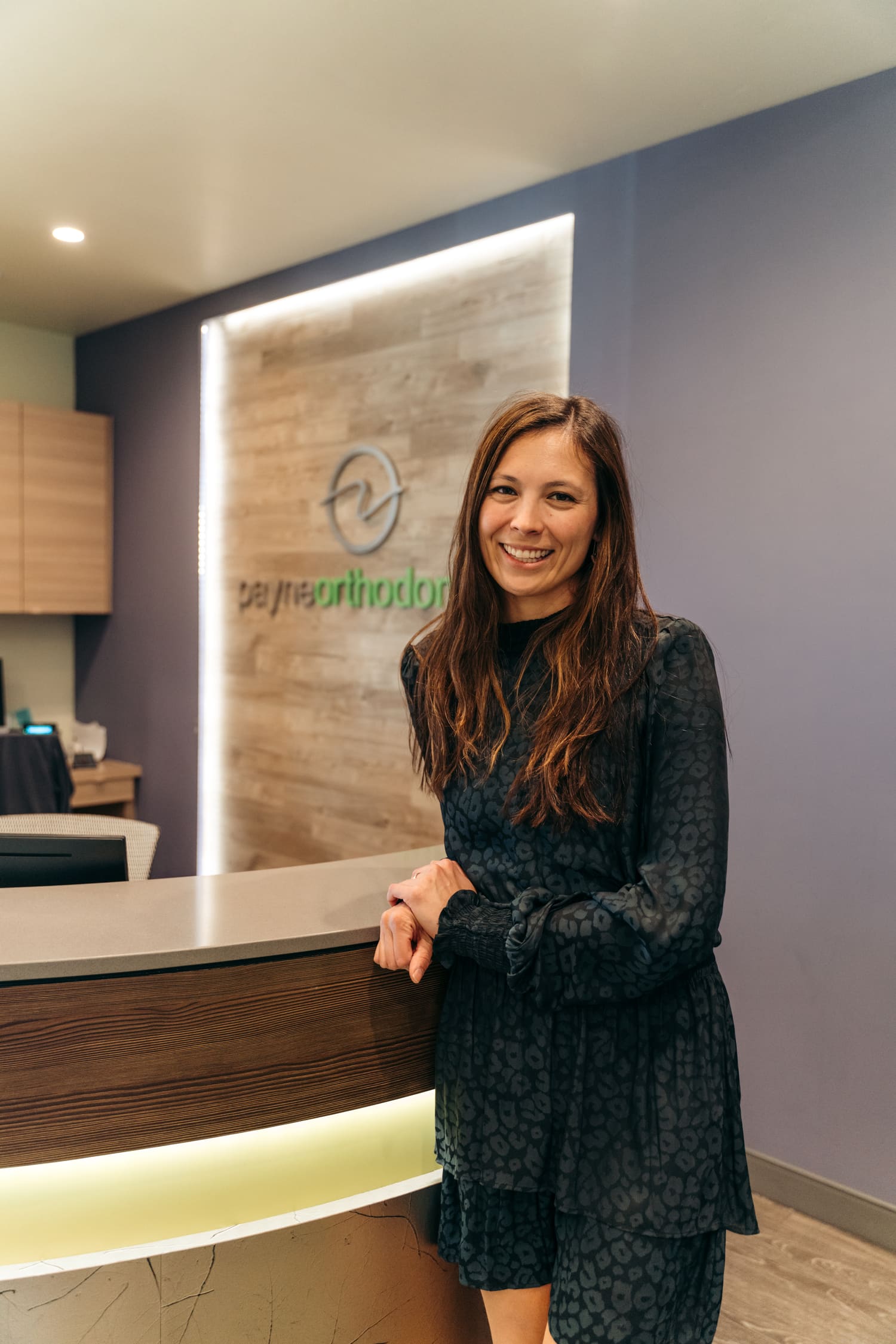 The Payne Orthodontics front desk